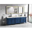 Miroir de salle de bain à DEL avec cadre en aluminium, miroir de meuble-lavabo mural, antibuée, mémoire, 3 couleurs, gradation continue-1326769280-1326769311-1326769291
