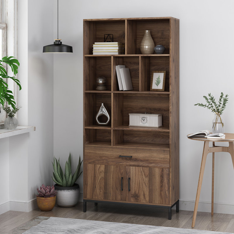 Inoue Storage Bookcase, Walnut
