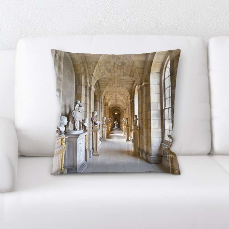 Coussin statue
