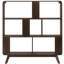 Royst 126cm H x 122cm W Geometric Bookcase