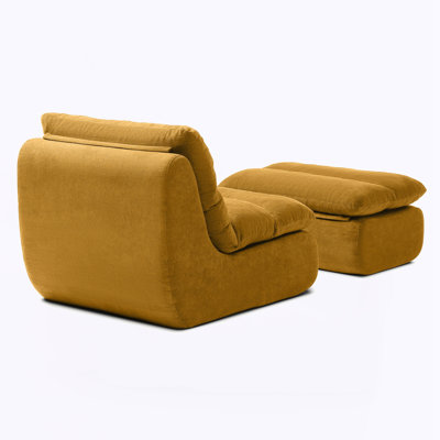Bean Bag Chair with Ottoman