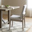 Palozie 36.5" H Upholstered Solid Wood Dining Side Chair 