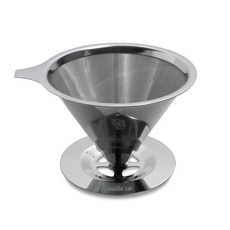 Goutteur à café en acier inoxydable London Sip, 1-4 tasses