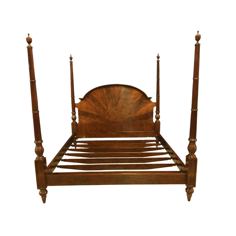 King Mahogany Poster Bed
