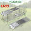24X7.48X8.27IN Cages pliantes avec animal vivant