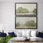 On Course I - Ensemble de 2 peintures sur toiles encadrées-971625833-971625750