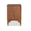 Table de chevet style Mid-Century moderne avec 1 porte queue d'aronde et port USB