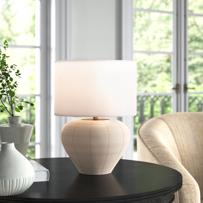 Jayma Wicker/Rattan Table Lamp