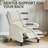  30.3'' Wide Manual Push Back Recliner Chair-84053369