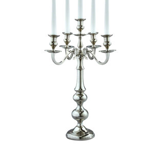 Candélabre en acier inoxydable balmoral tall