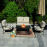 Lexa 4 - Person Patio Conversation Set with Cushions