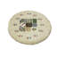 Tapis rond en laine moelleux de style tribal Dulan