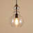 1 - Light Modern Single Dimmable Pendant Lights （Set of 3)