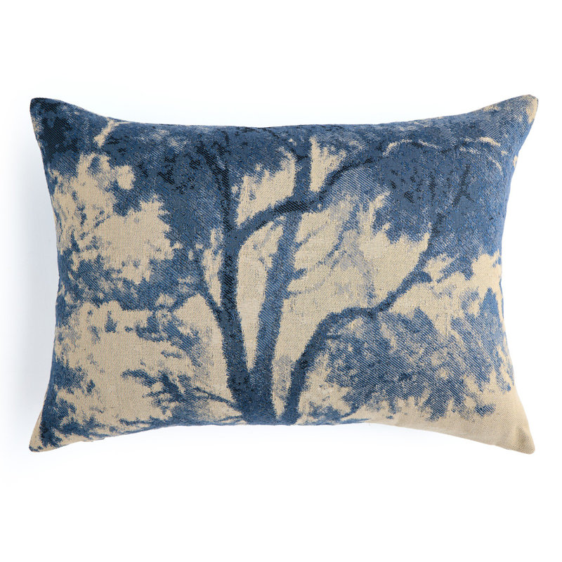 Toile Pillow-Toile Moss-24"X24", Toile Moss, Rectangle 14"H x 20"W