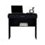 Bureau d'écriture compact à 80 ° C avec tiroir et tablette inférieure pour un espace de travail et de rangement efficace-906641300