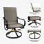 Fauteuil pivotant de patio