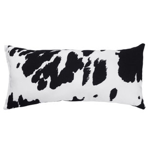 Housse de coussin rectangulaire en polyester 
