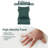 20" x 42"  Foldable Outdoor/Indoor Dining Chair Cushion with Strap  (Set of 2) -  Water Resistant Design-1510784453