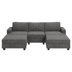Light Gray 100% Polyester