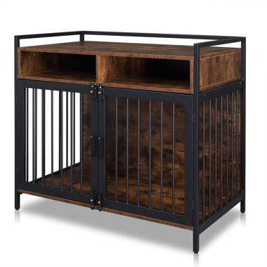 TV Stand Dog Crate  Custom Dog Kennel TV Stand