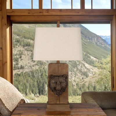 Lampe de table en polyrésine