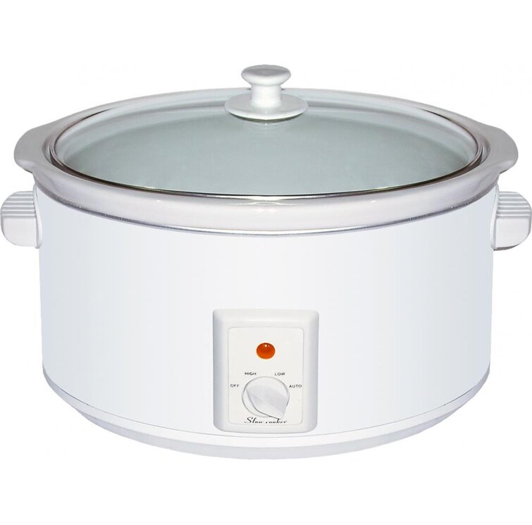 Brentwood SC-130S Slow Cooker Stainless Steel Body, 3-Quart