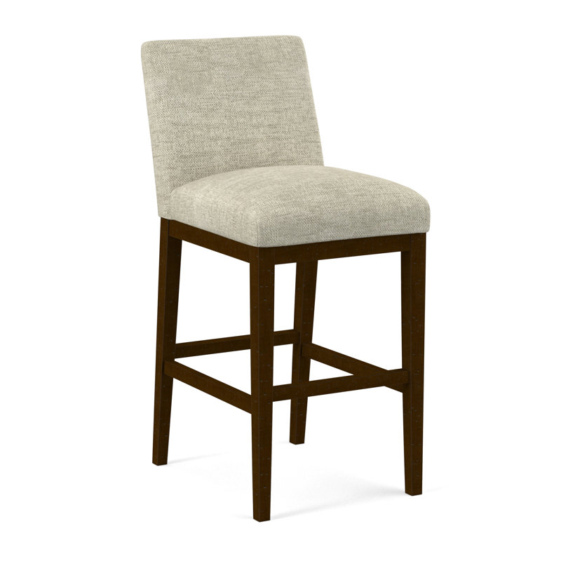 Upholstered Stool, 61558-61, English Saddle