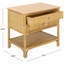 Table de chevet 2 tiroirs Delbert-1743059564