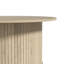 Aurel Modern 31.1" Fluted Round Living Room Coffee Table-1641045855