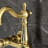 Kingston Brass Duchess Double-Handle 2-Hole Wall-Mount Bridge Kitchen Faucet-93672717