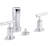 Purist Vertical Spray Bidet Faucet with Handles-71213585-71213590
