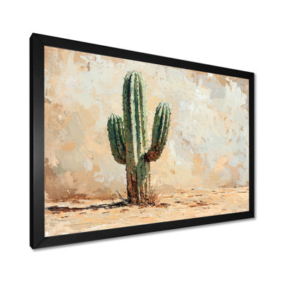 Marth, cactus dans le désert II - cactus, art mural