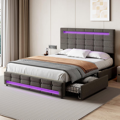 Daejhun Upholstered Storage Bed