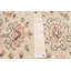 Tapis crème Danuel Vintage 4 pi 2 po x 6 pi 10 po