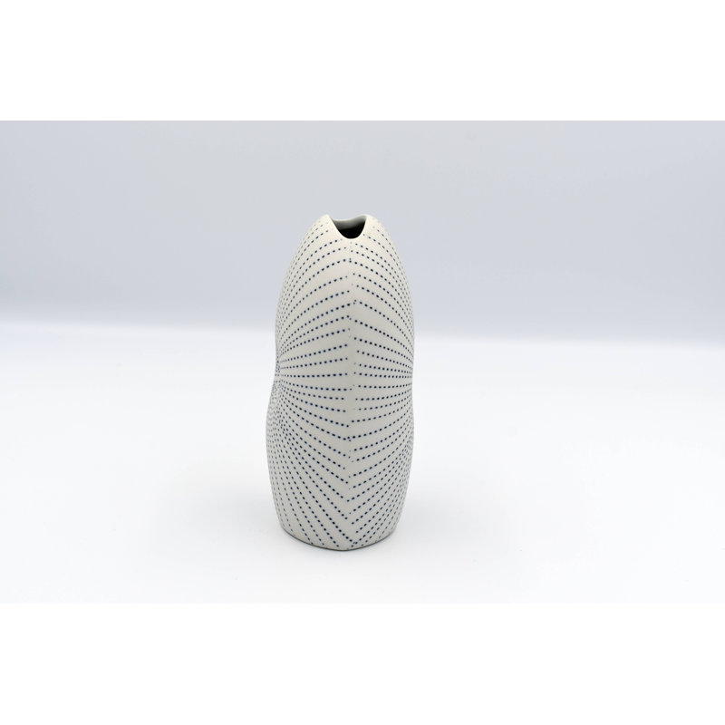 Vase de table Avita, Bleu, H 5,3 po x l 3,2 po x P 2,4 po