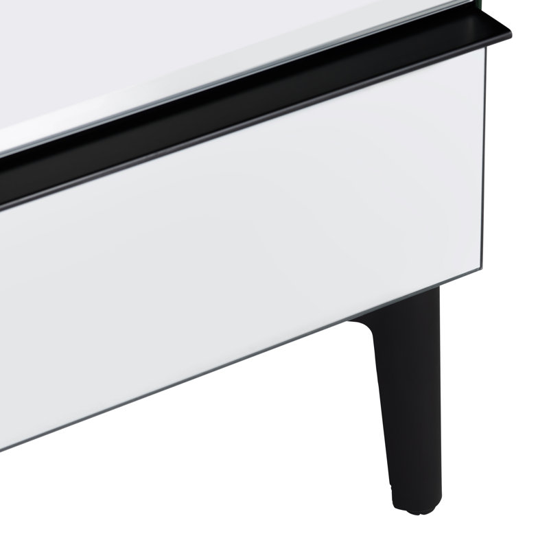 3 Drawer Mirror Accent Chest