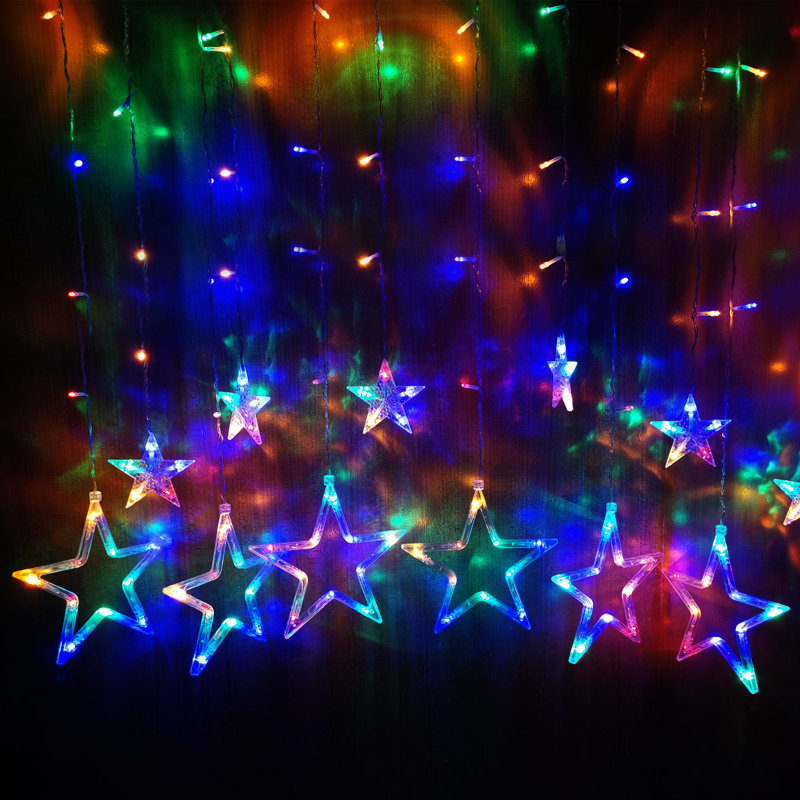 Garet 138 - Bulb 10'' Plug-in LED Curtain String Light