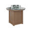 Donoma Round Bar Fire Pit Table-410232733-410232780