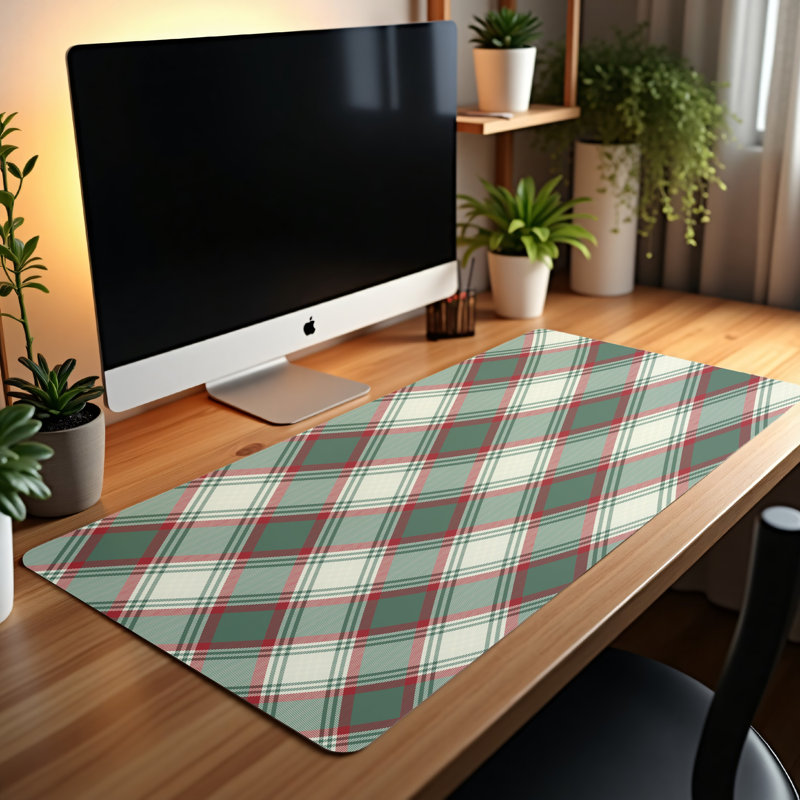 Polyester Desk Pad, 14.4x12.1