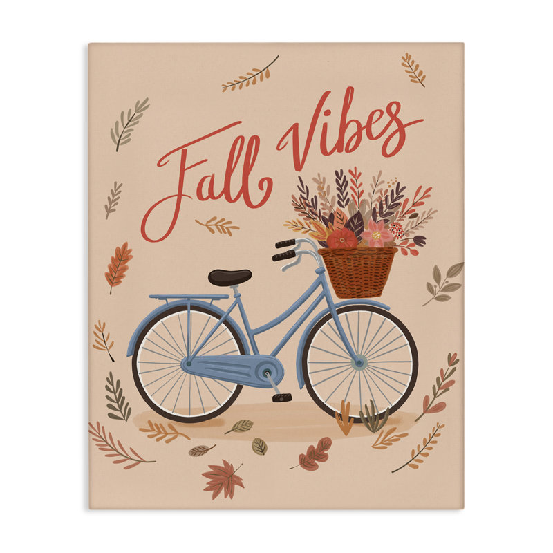  Art mural sur toile Fall Vibes par Nancy McKenzie, H 30 po x l 24 po