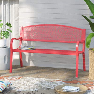 Metal Outdoor Bench