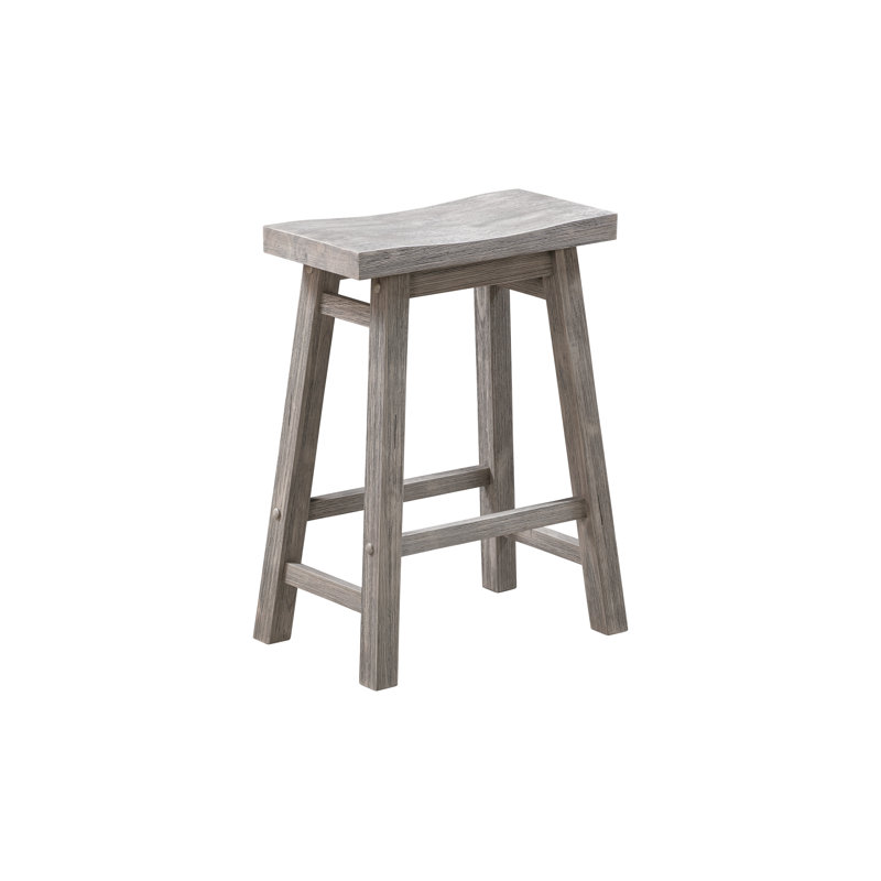 Tabouret Alessandro, Gris tempête métallique, Tabouret de comptoir (siège d'une hauteur de 24 p, 2