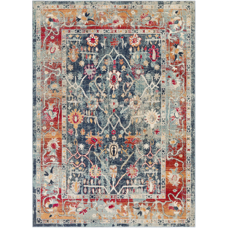 Barleria Oriental Indoor Rug, Rectangle 5'3" x 7'6"