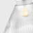 Liouet 1 Light Kitchen Pendant With Clear Ribbed Shade-112699528-112699527