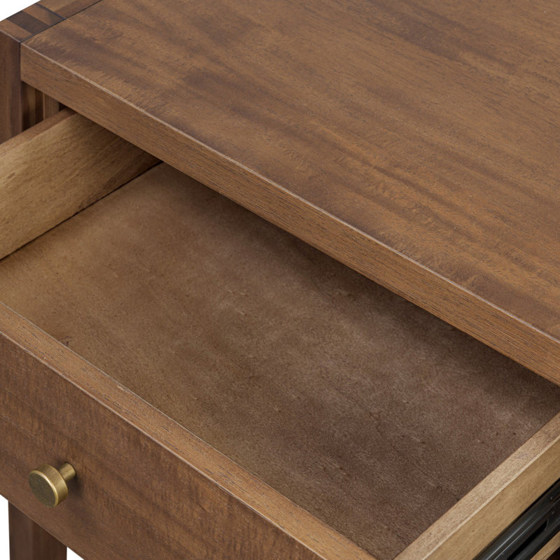 Sullivan Small Nightstand-Saddle Tan, Saddle Tan