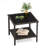 5 Pieces Outdoor Wicker Patio Conversation Set With Cushions And Ottoman-855094287