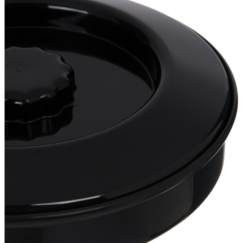 Carlisle Food Service Products Plastic Lid, Black