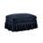 Giora Chenille Ottoman For Living Room – Perfect Footrest, Spare Seat & Decorative Accent-117089548
