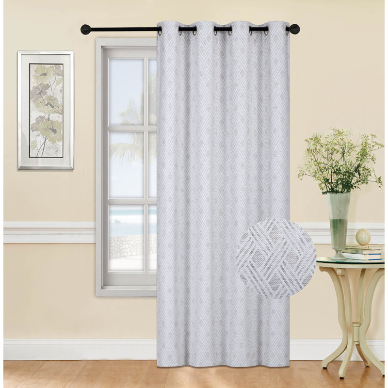 Panneau tissé en jacquard épais, Taupe