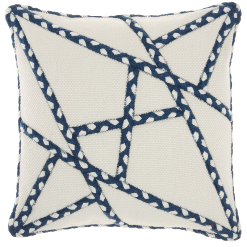  Square Pillow Cover & Insert, Navy